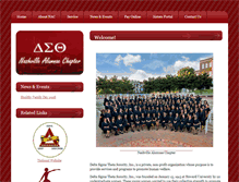 Tablet Screenshot of nashvillealumnae.com